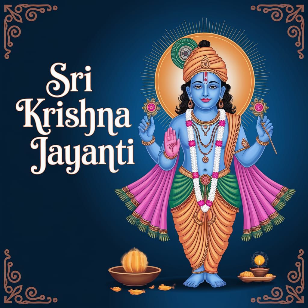8/16: "Sri Krishna Jayanti"