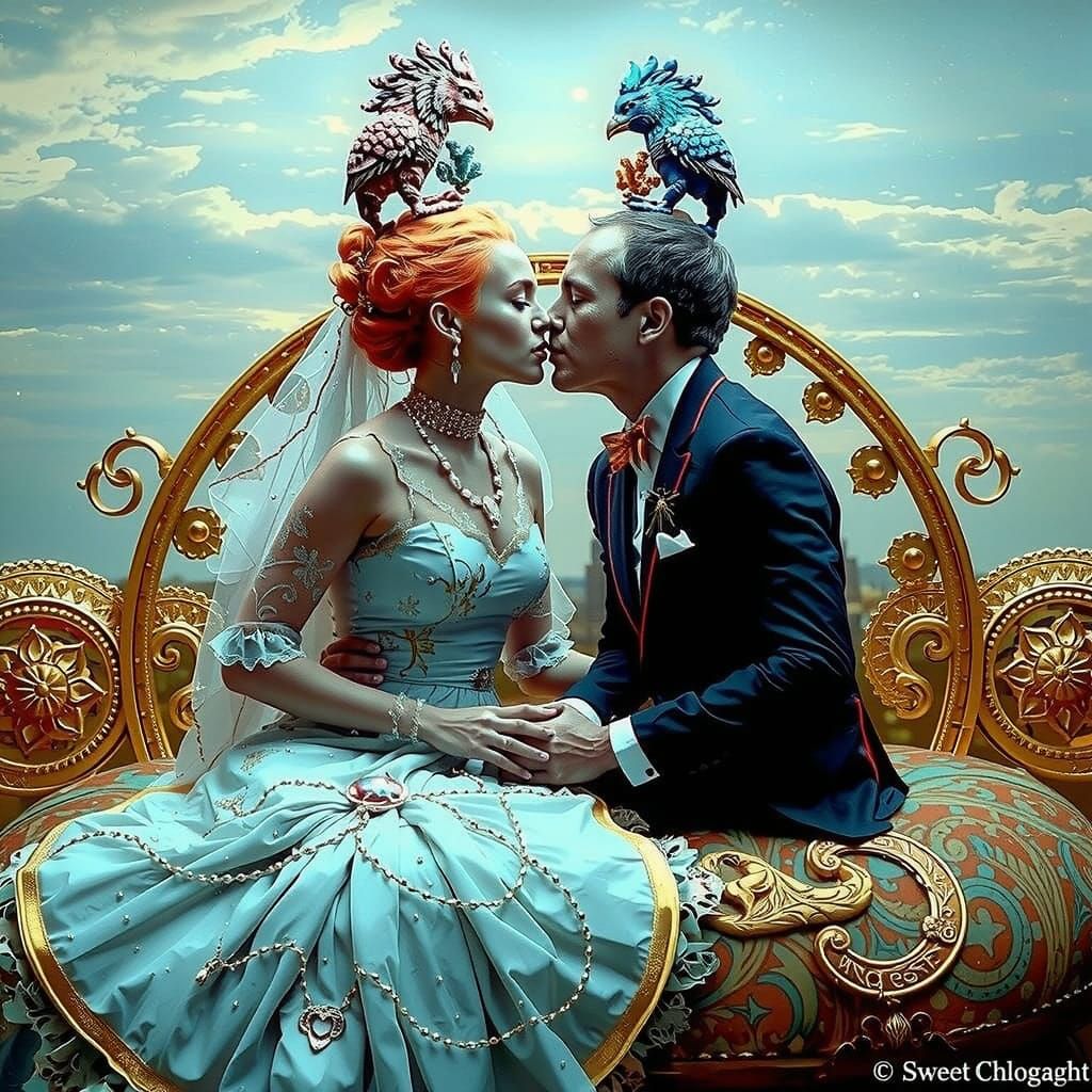 Romantic Hyperrealistic Scene in Photorealistic Style