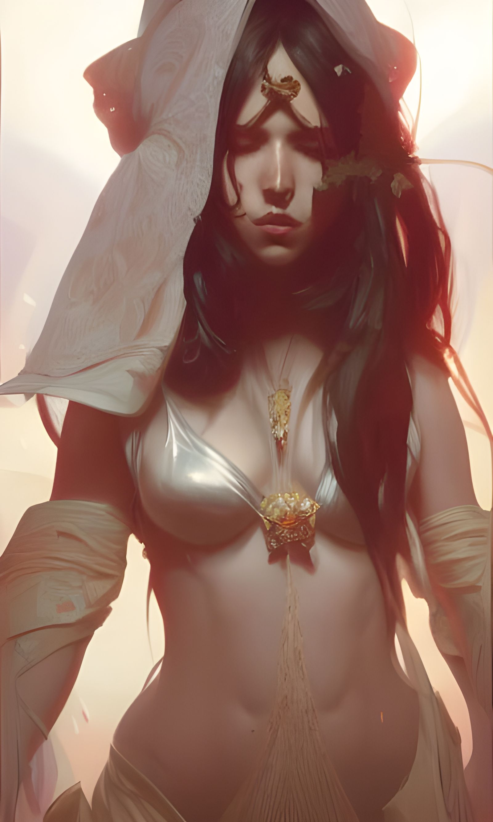 Hyperdetailed Portrait with Dynamic Lighting