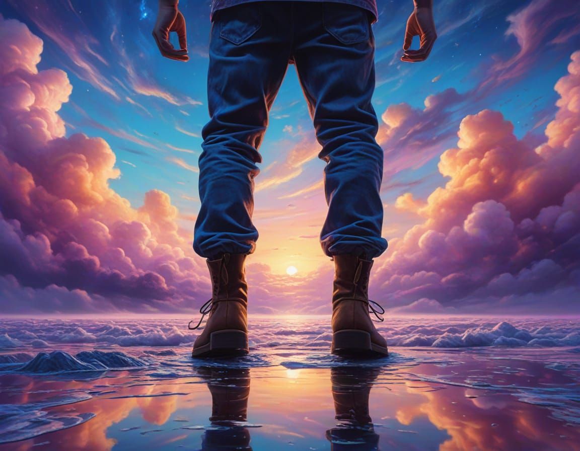 Surreal Masterpiece: Infinity's Edge