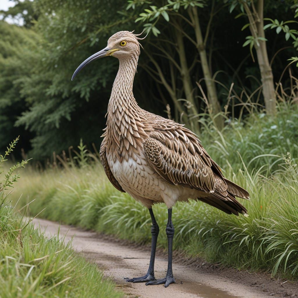 A man is walking 53 miles (85km) in a homemade bird costume to raise awareness and funds for conservation projects.

Mat...