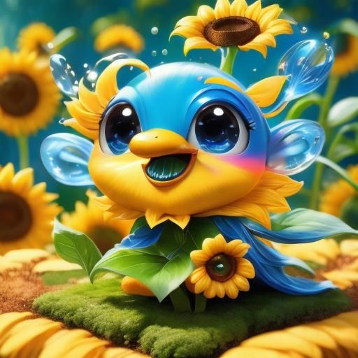 Qoobee Close-Up: A Dreamlike Fairy Portrait