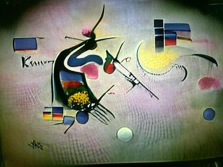 Abstract Kandinsky-Style Landscape: Cultivar Prefecture