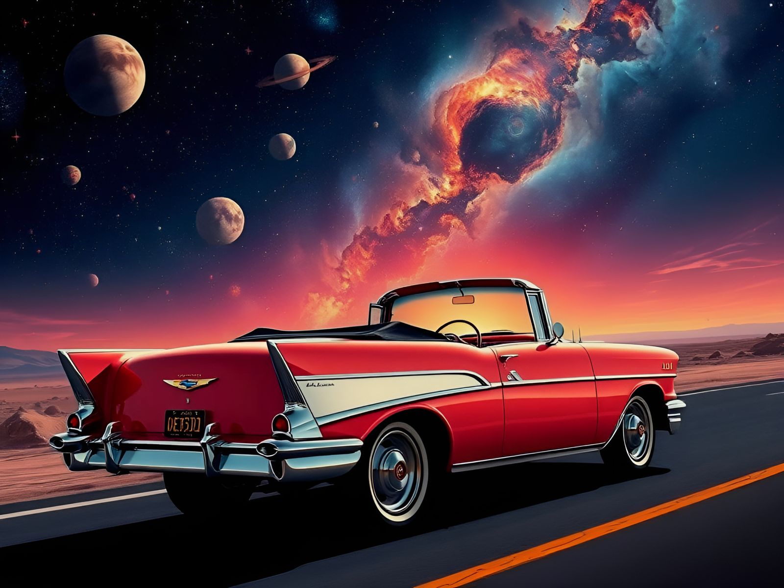 Highway to the cosmos . . .