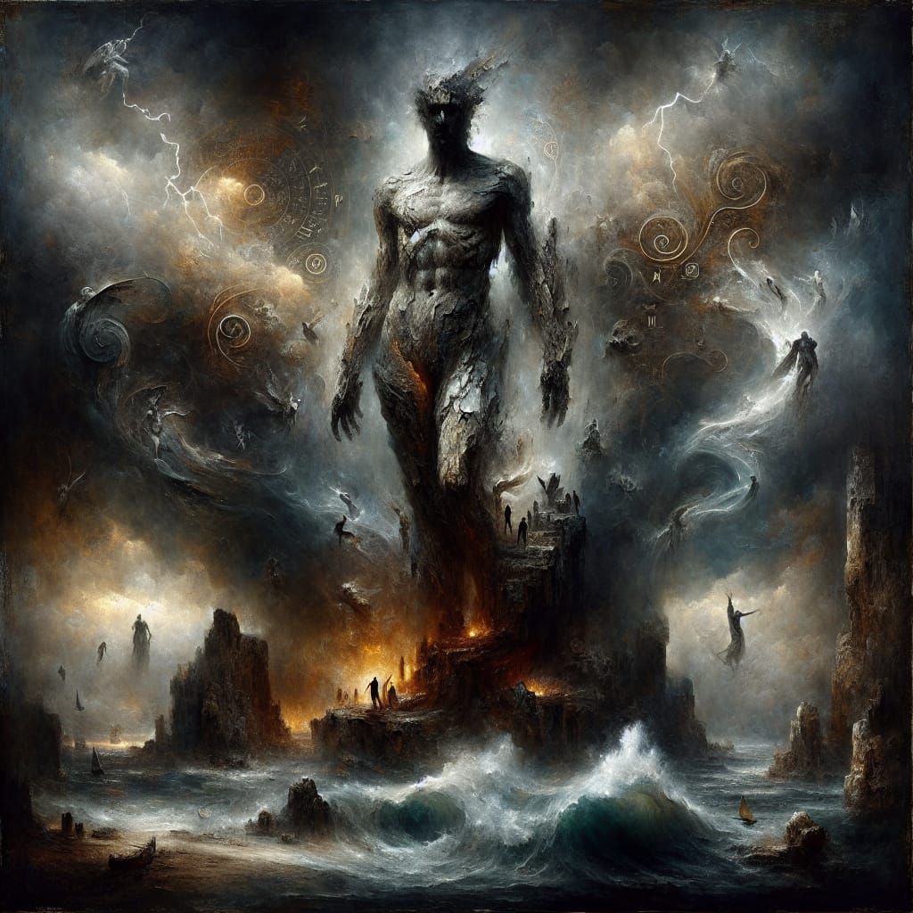 The Awakening of the Ashen Colossus