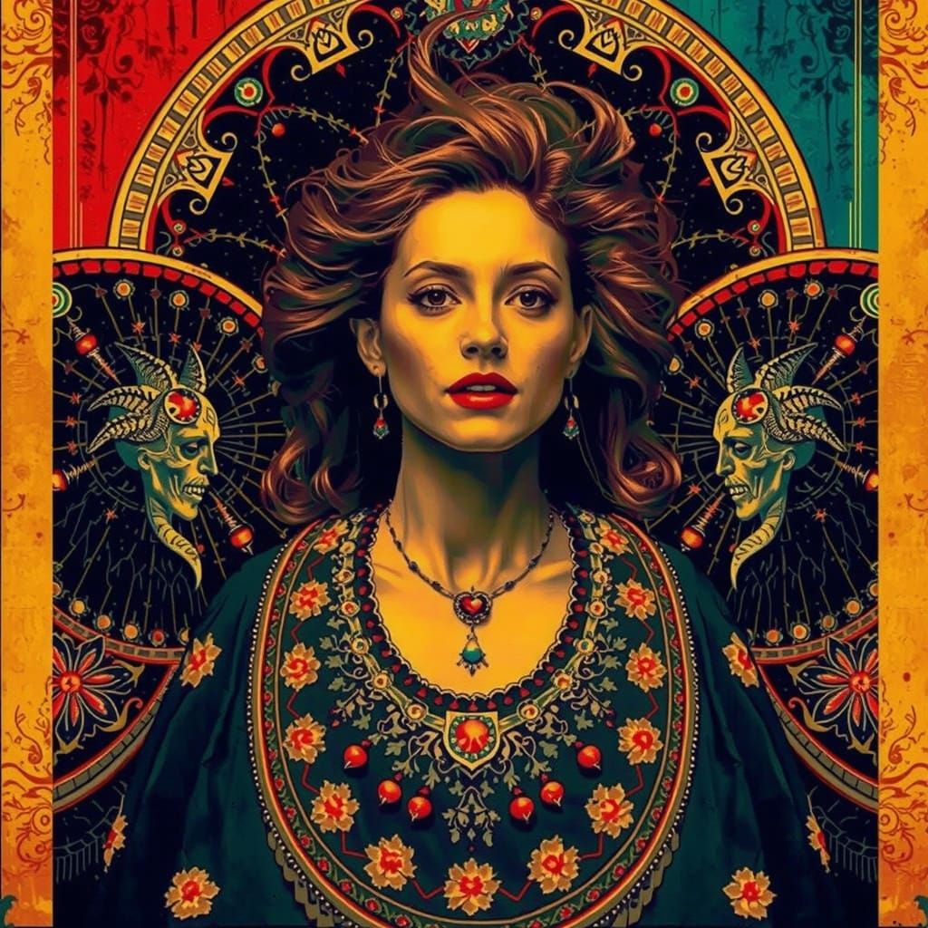 Etching of an Artist's Sketch