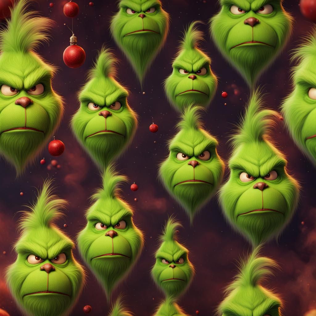 Detailed Grinch Matte Painting in Unreal Engine