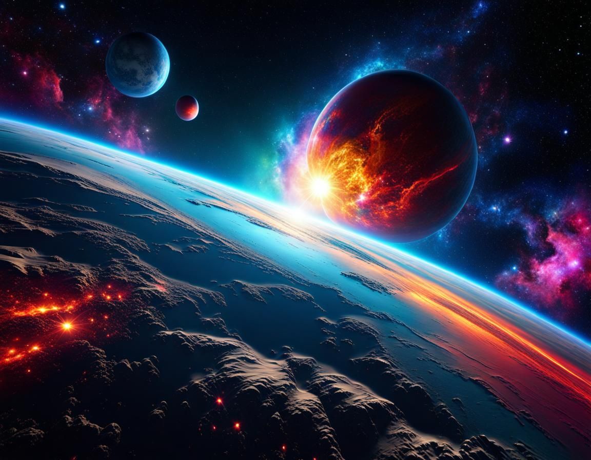 Cosmic Collision: Unstoppable Force Meets Immovable Object