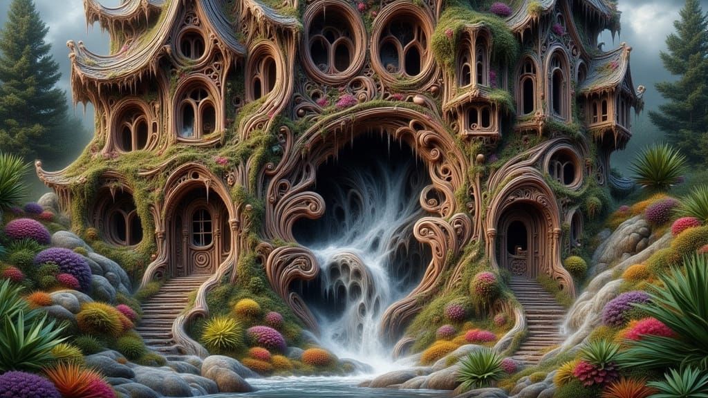 The water finds it`s own path....always