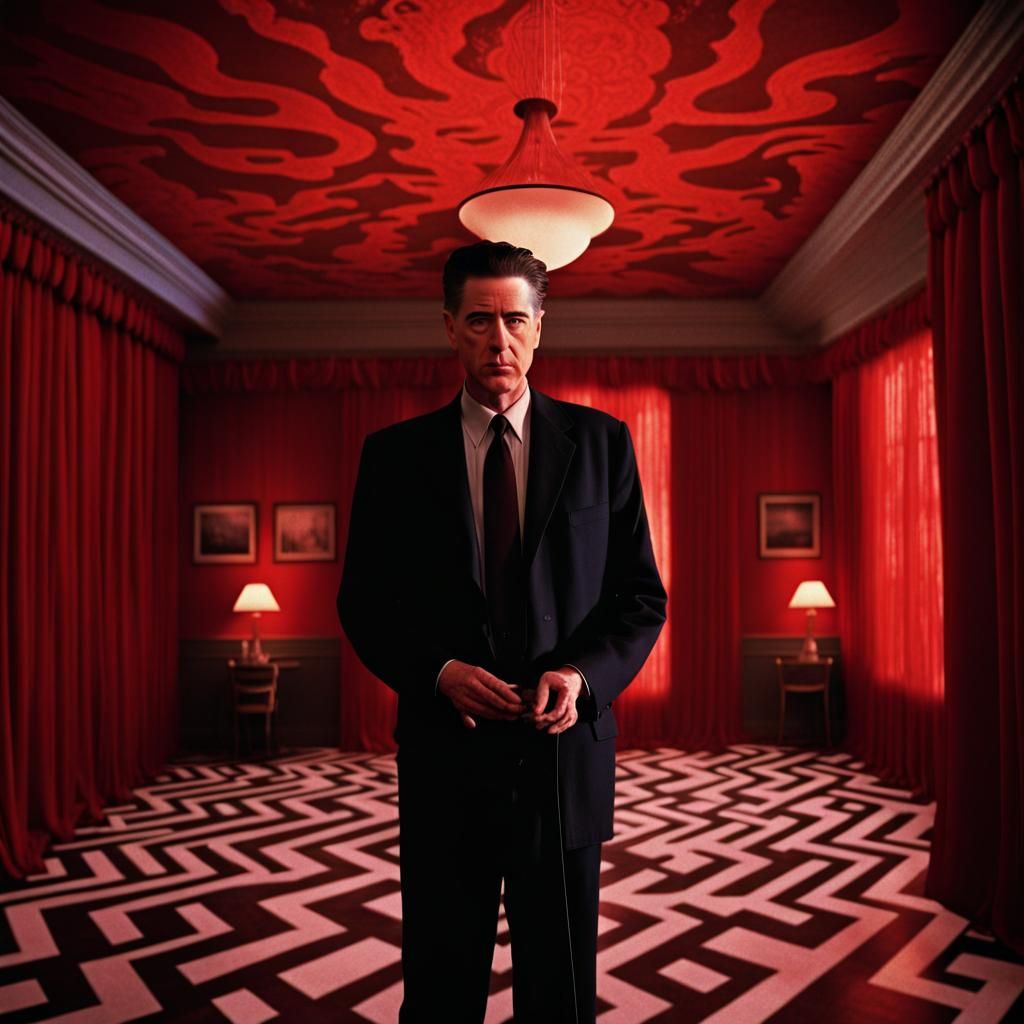 Agent Cooper in Red Room: David Lynch Film Style