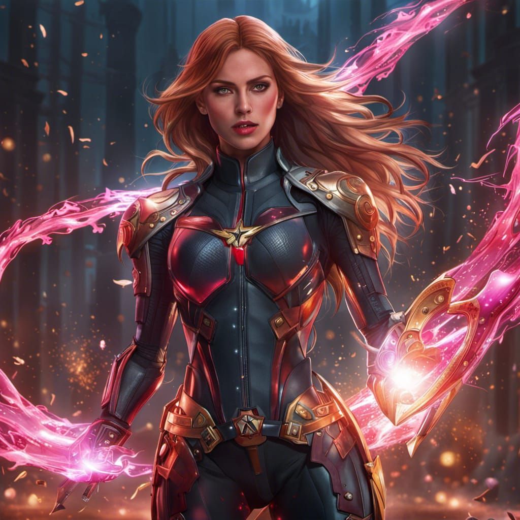 Hyperdetailed Sci-Fi Tomboy Portrait in 8K Resolution