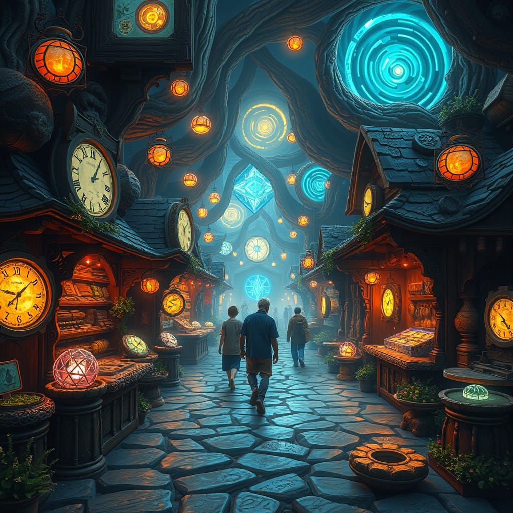 Mystical Marketplace of Whispers and Wonders