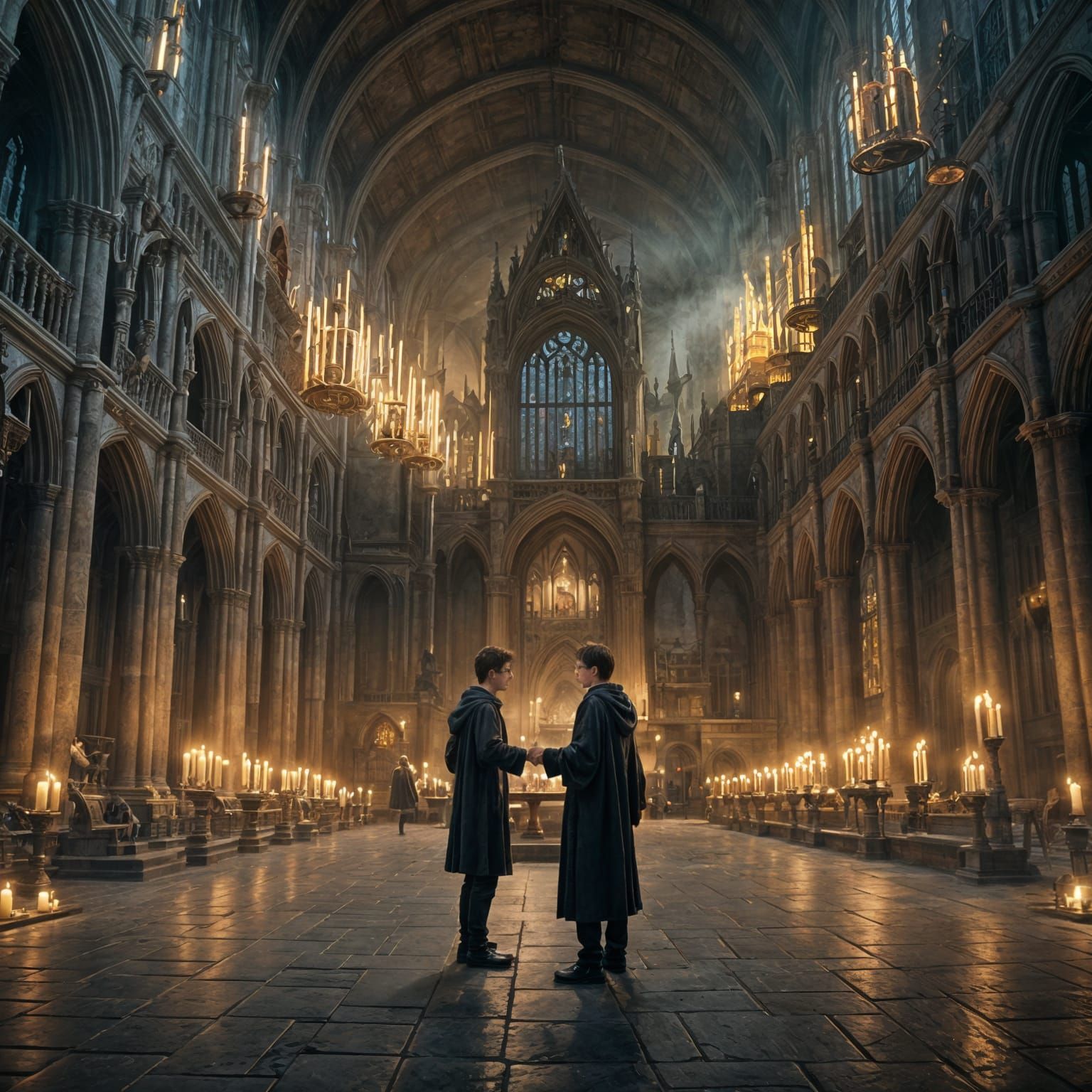 Epic Harry Potter Digital Matte Painting