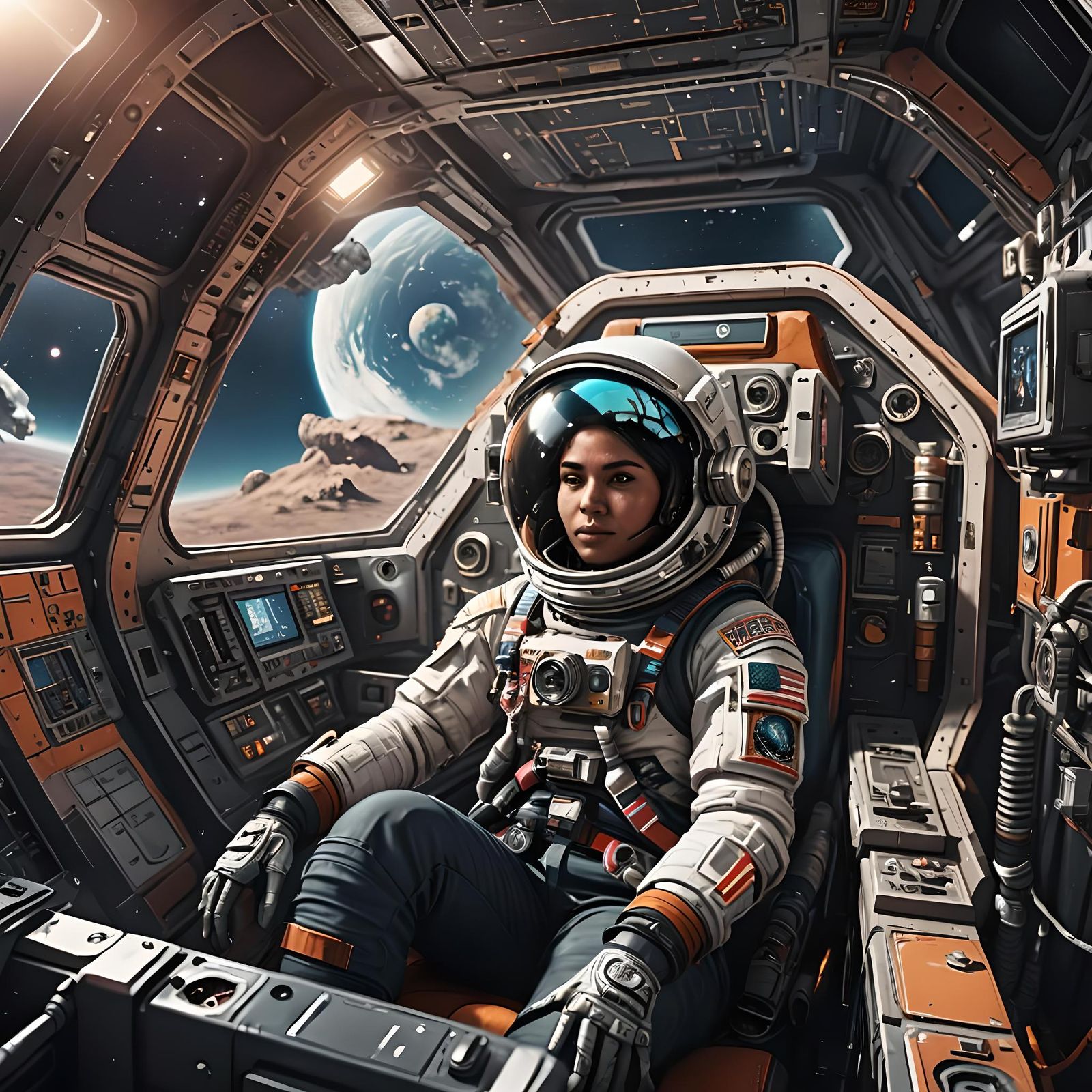 Mexican Astronaut in Ska-Punk Outfit Heading to Earth