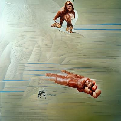 Epic Showdown: Bigfoot vs Six Million Dollar Man