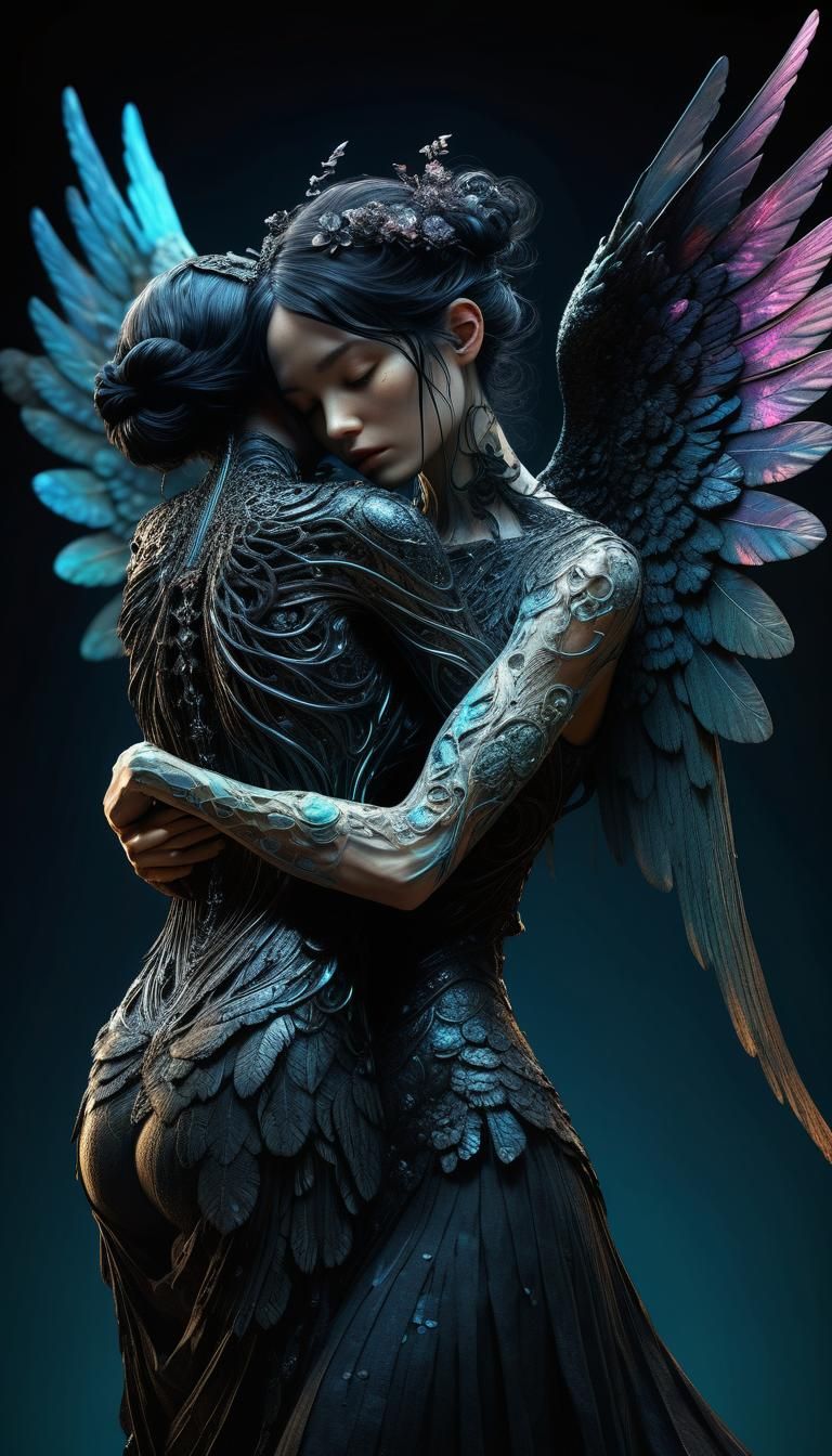 The sweetest embrace in your life is you.