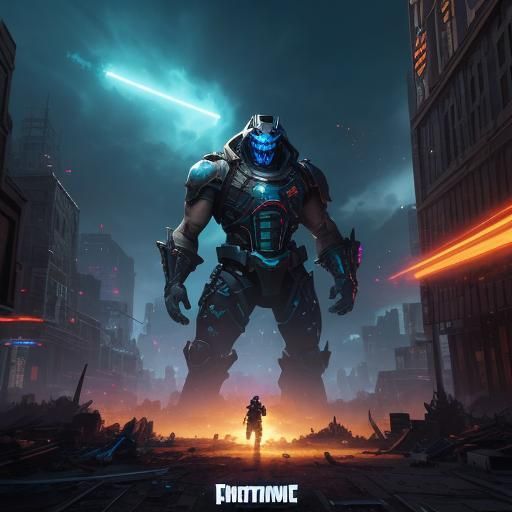 Fortnite Characters Battle in Metropolis: Cinematic Concept ...