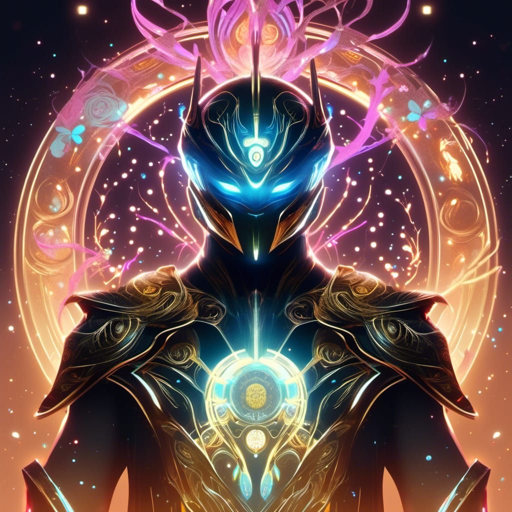 Luminous Ranger in Swirling Magic Aura