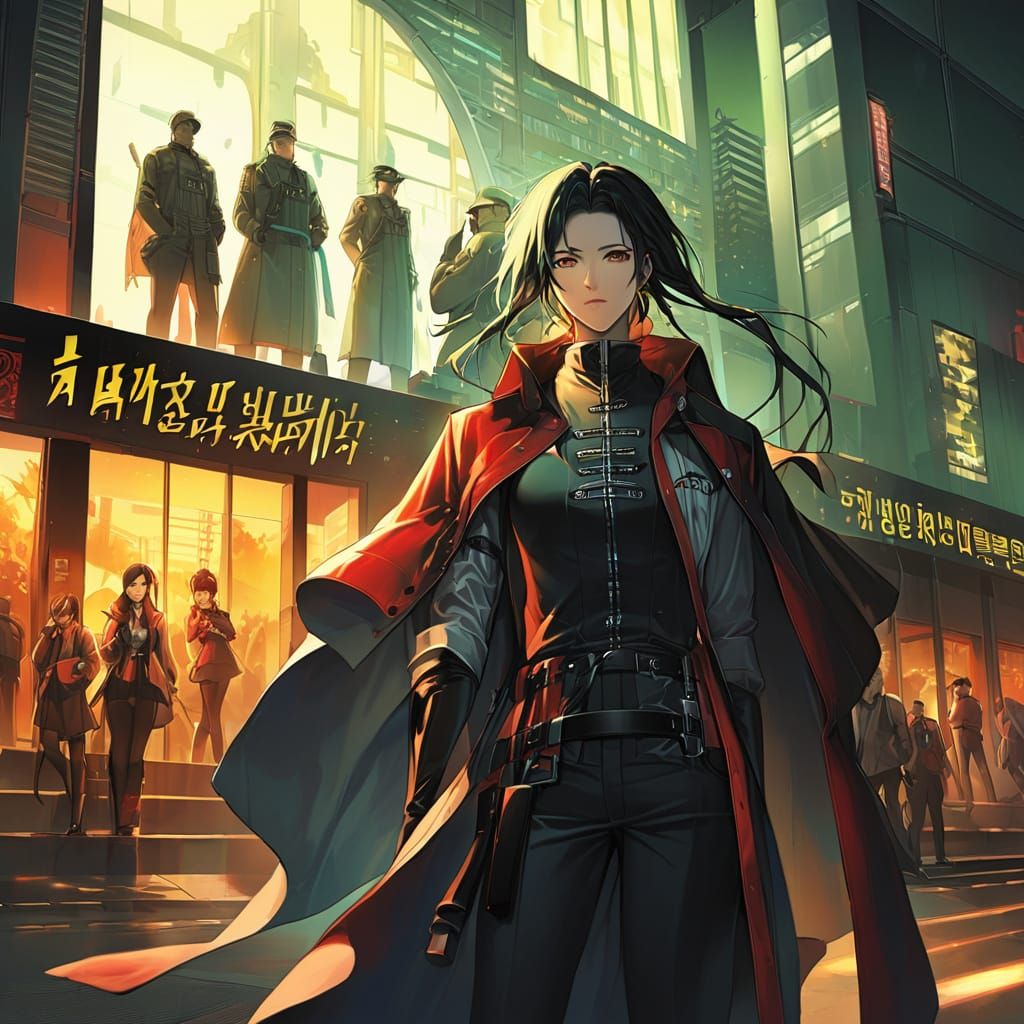 Classic Korean Manhwa Illustration