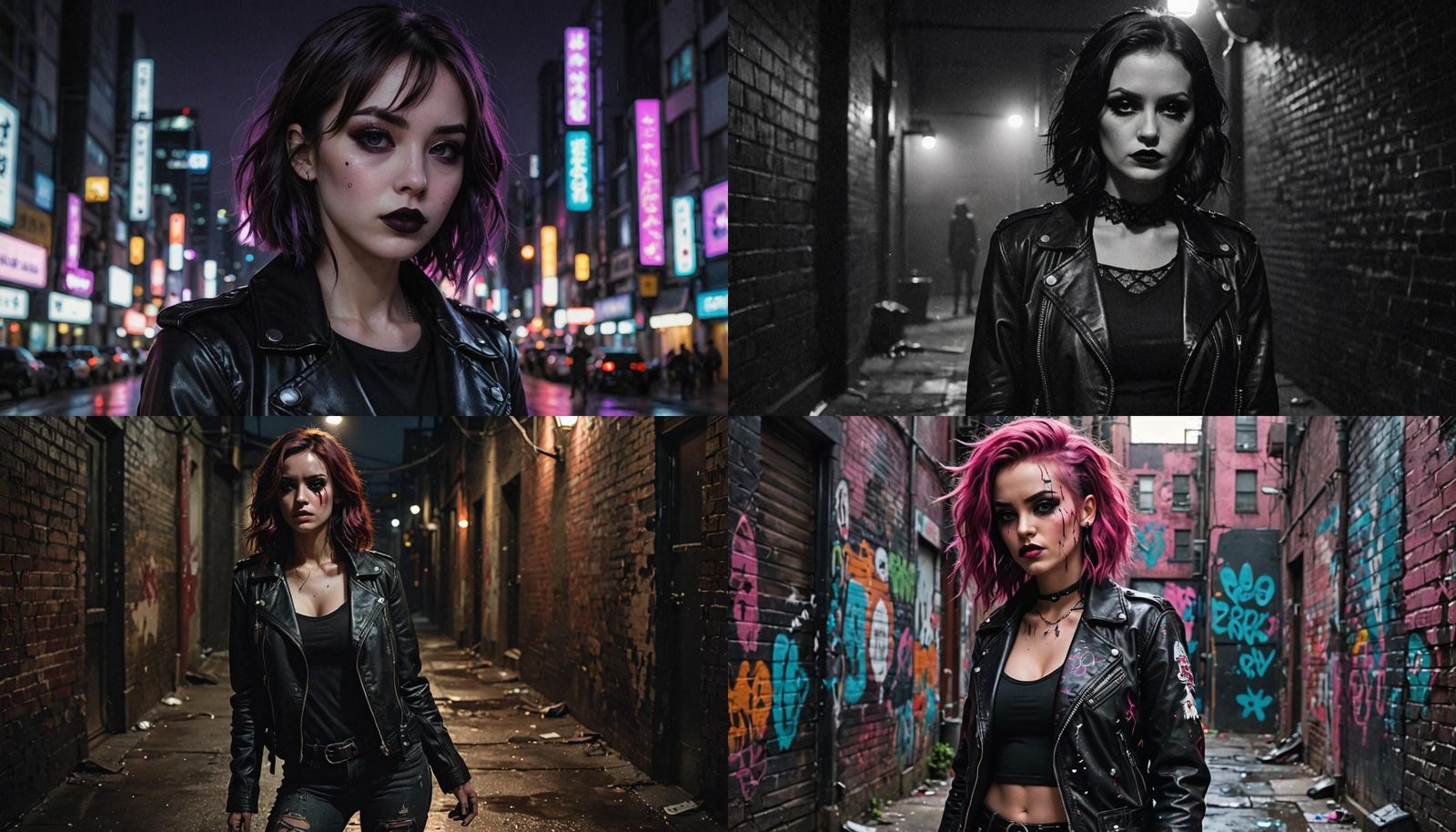 Goth April O'Neil from TMNT