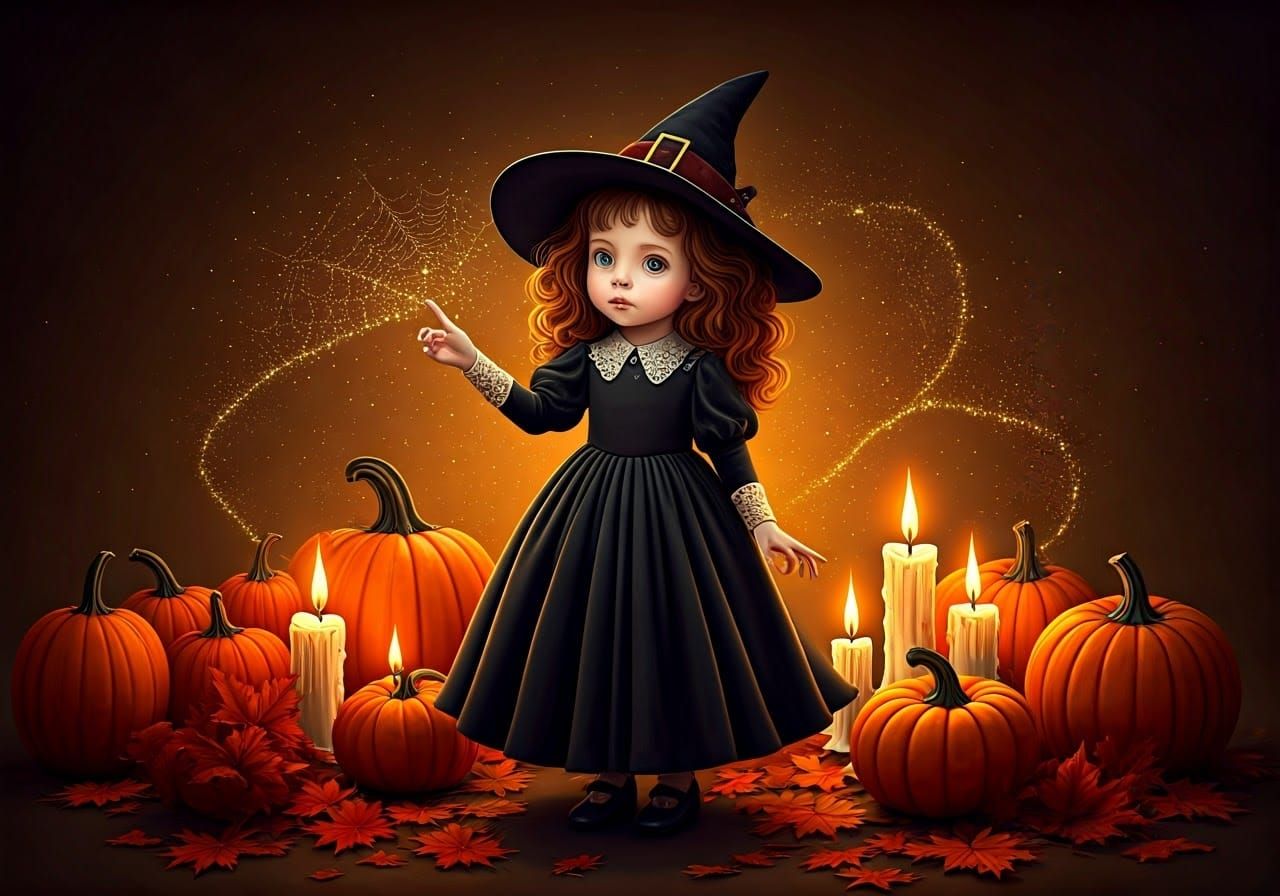 Whimsical Witchcraft: Spiderweb of Autumn Magic