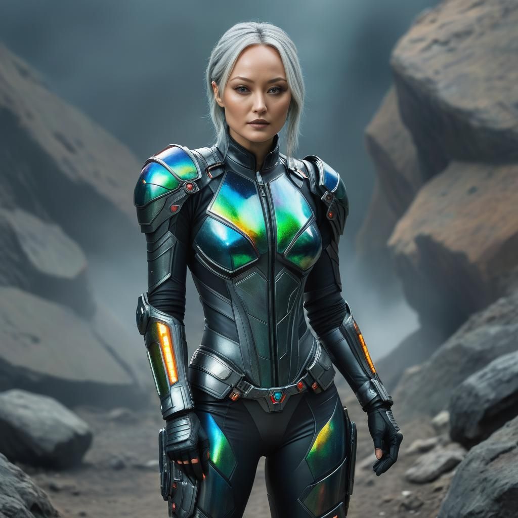 Pom Klementieff in NGM Suit