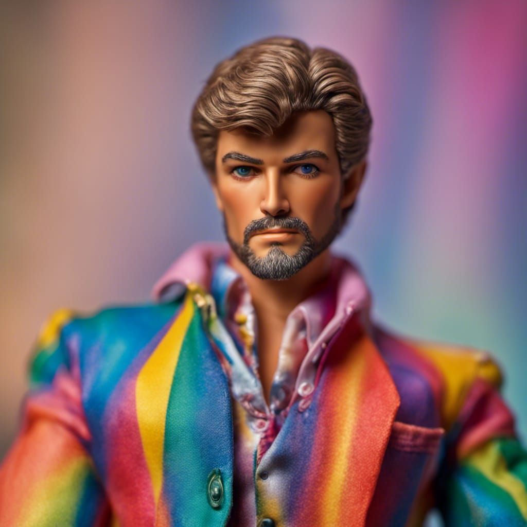 George Michael 1980s doll