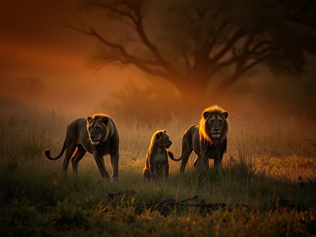 Okavango Delta Lions