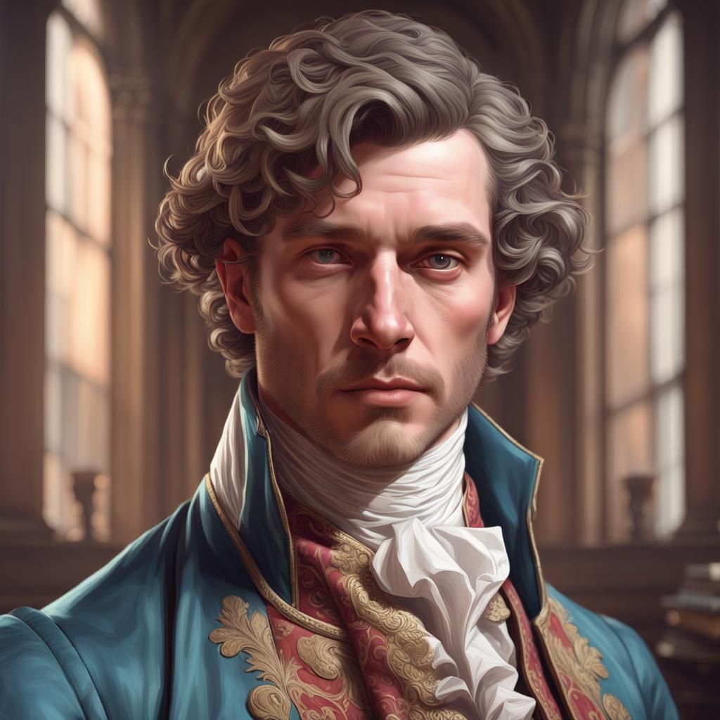 18th Century Portrait of Wealthy British Man