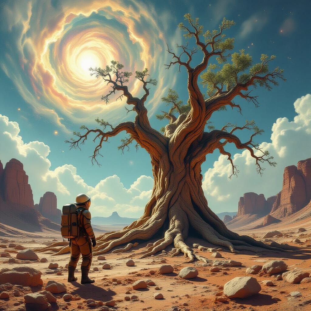 Prospector Discovers an Ancient Tree on an Alien Planet