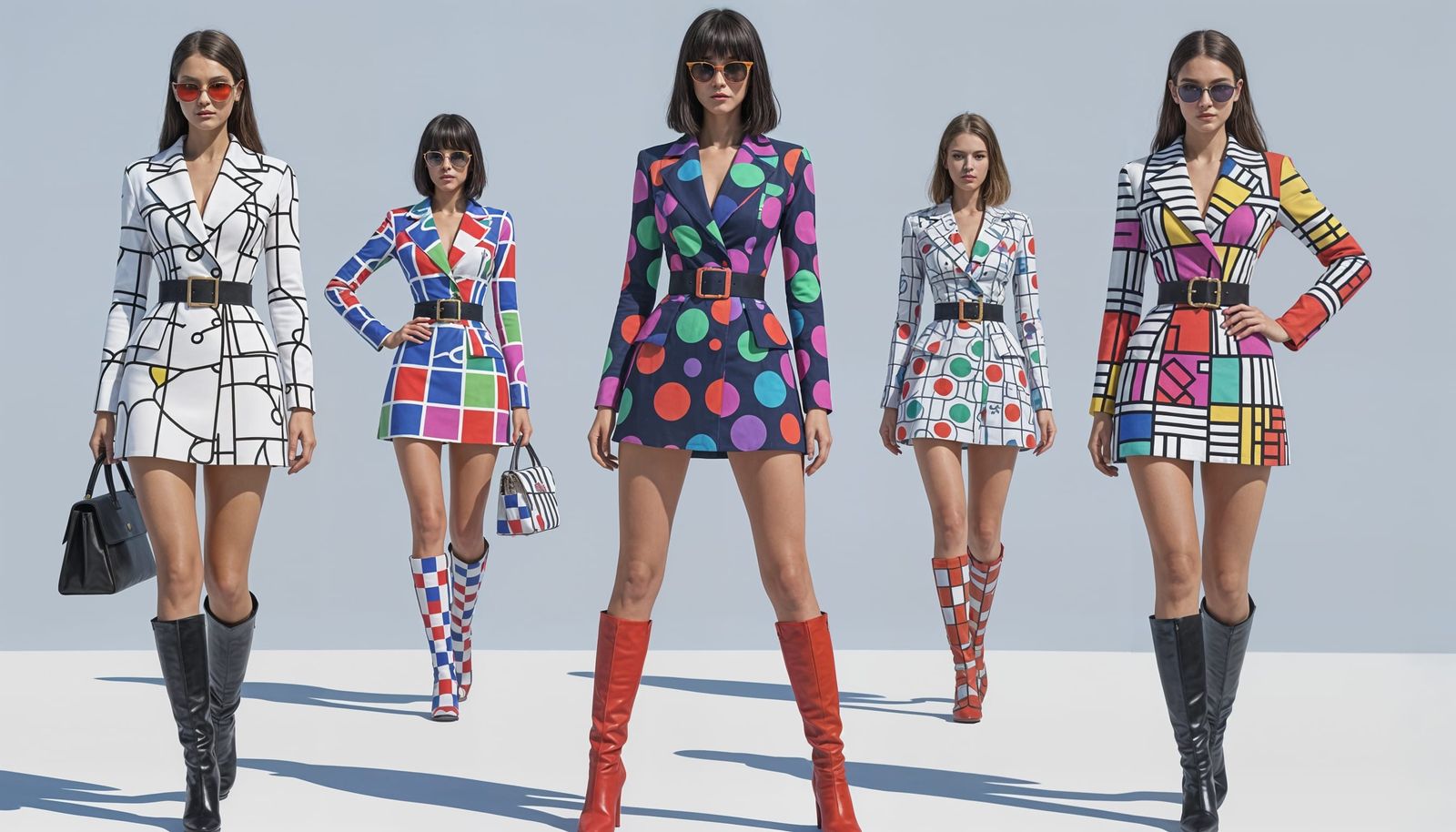 Women's Zentangle Outfits in Unreal Engine 5