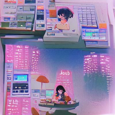 LoFi Girl Studying in Cozy Room