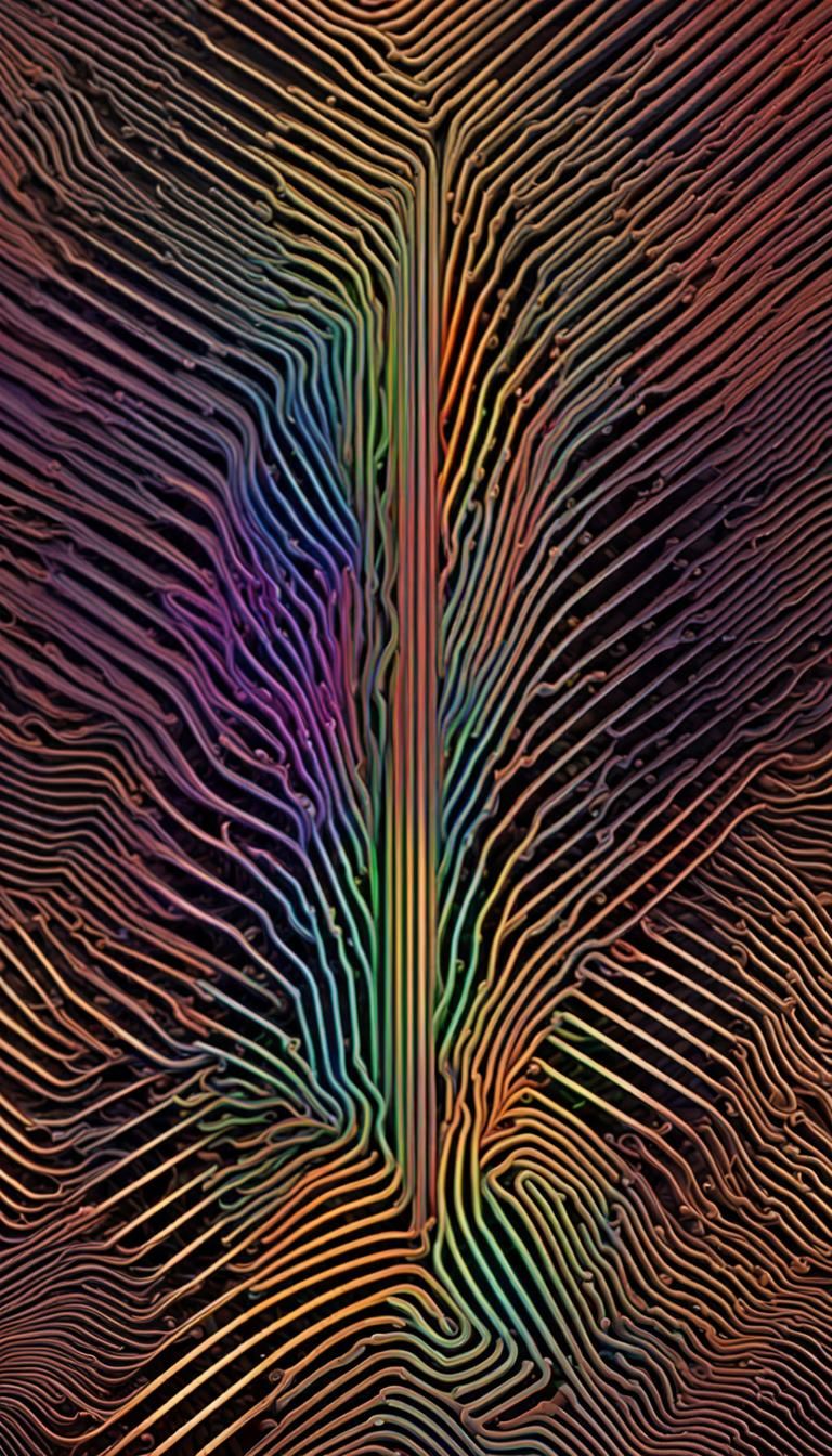 Extravagant Alien Technology Shimmers with Electromagnetism