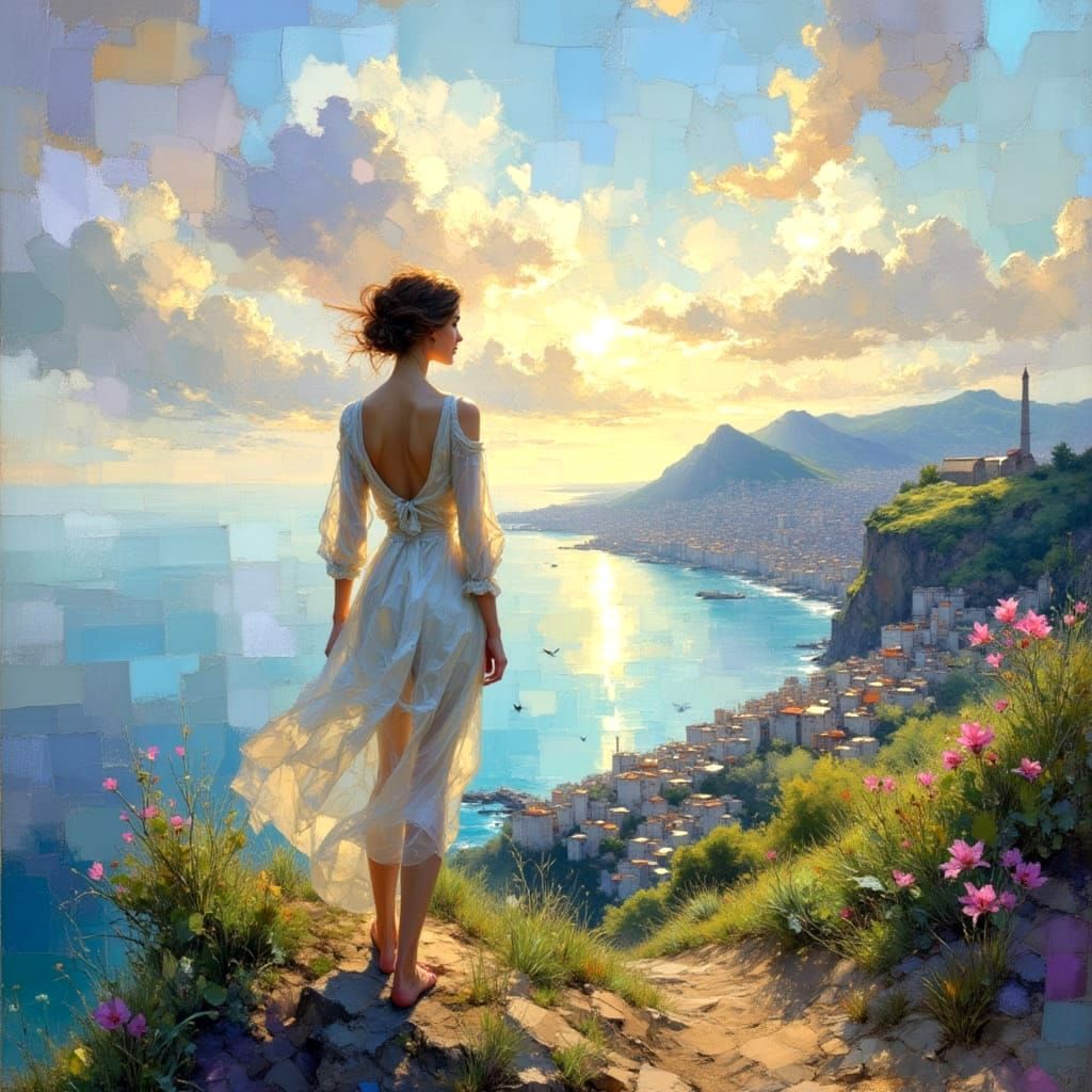 Illuminated World: A Volumetric Oil Painting