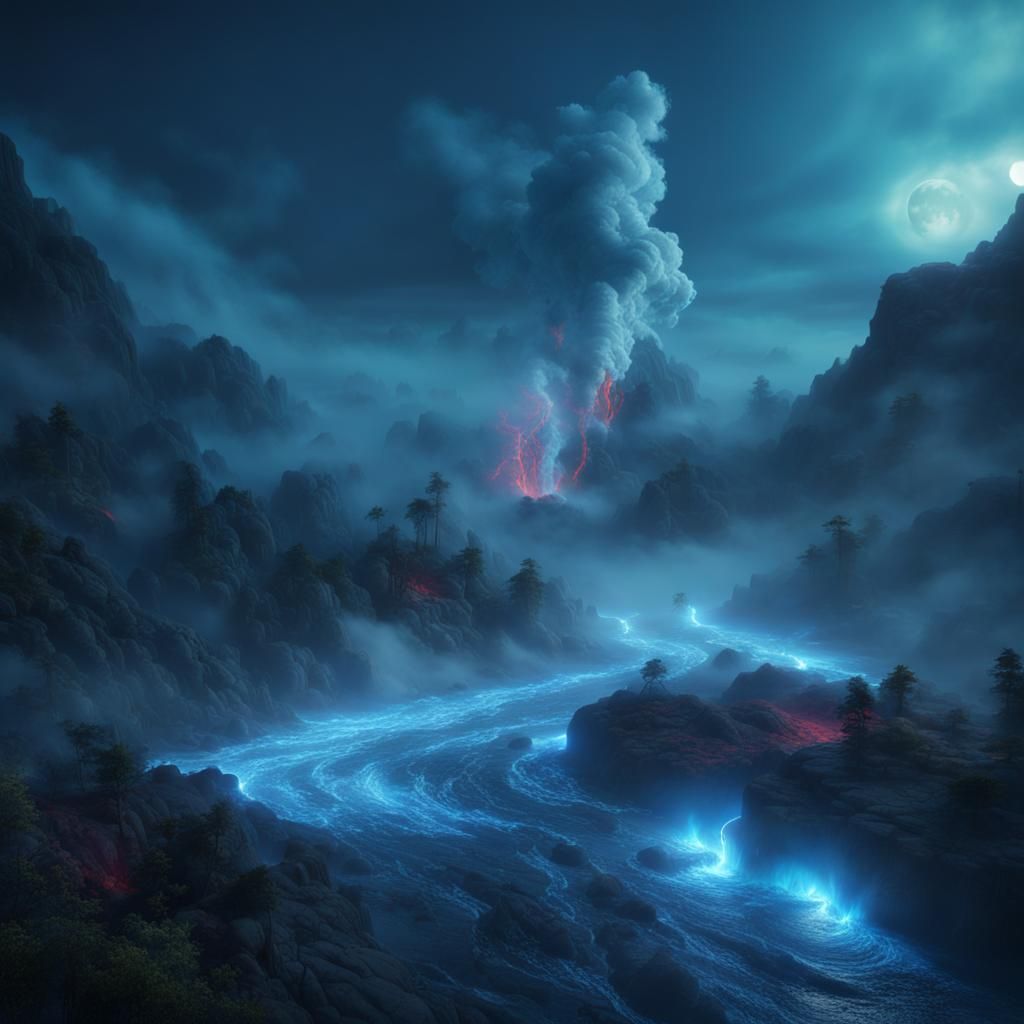 Energy Fusion: Electricity, Moonlight, and Lava