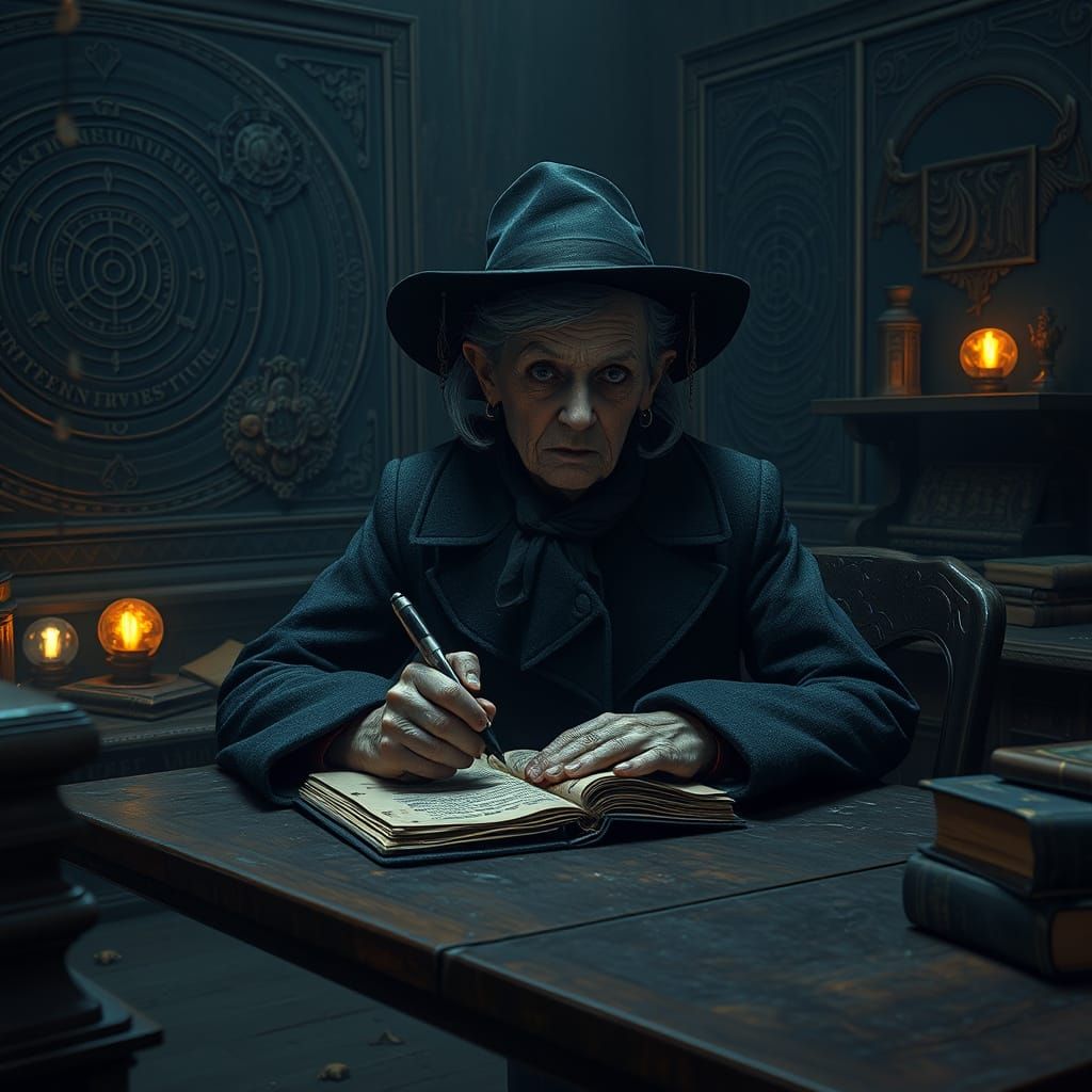 Elderly Smuggler Focuses on Mysterious Notes in a Haunted Mu...