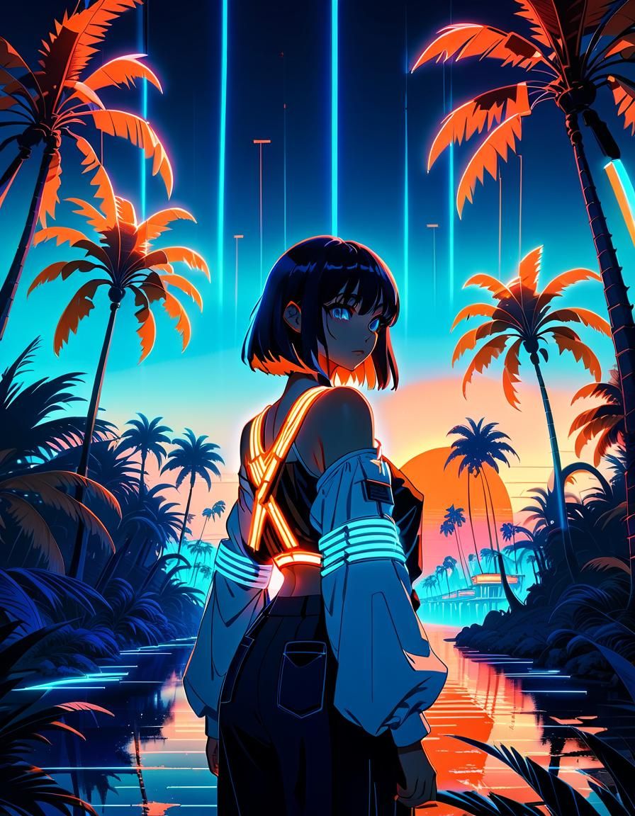 mxmtoon in Fantasy Florida: Cinematic Anime Style