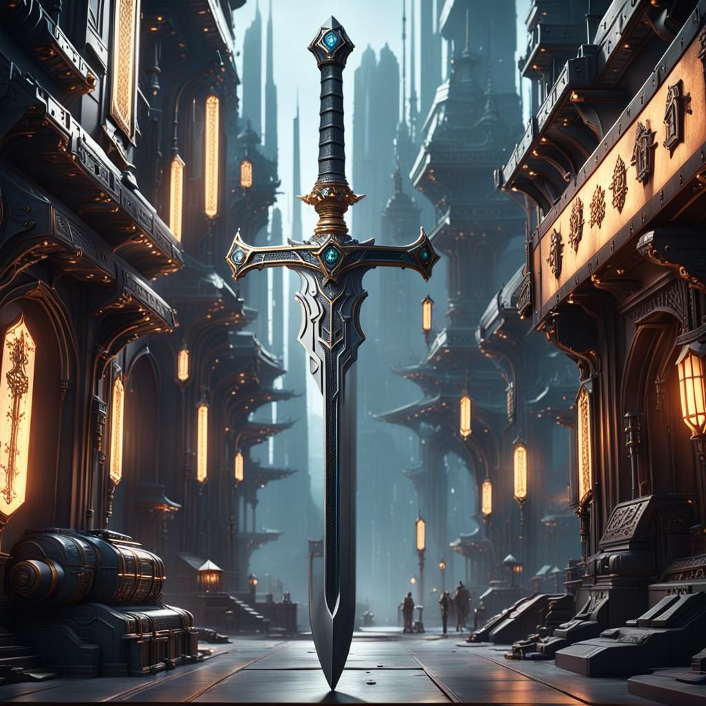 Super sharp sword of the guild Master