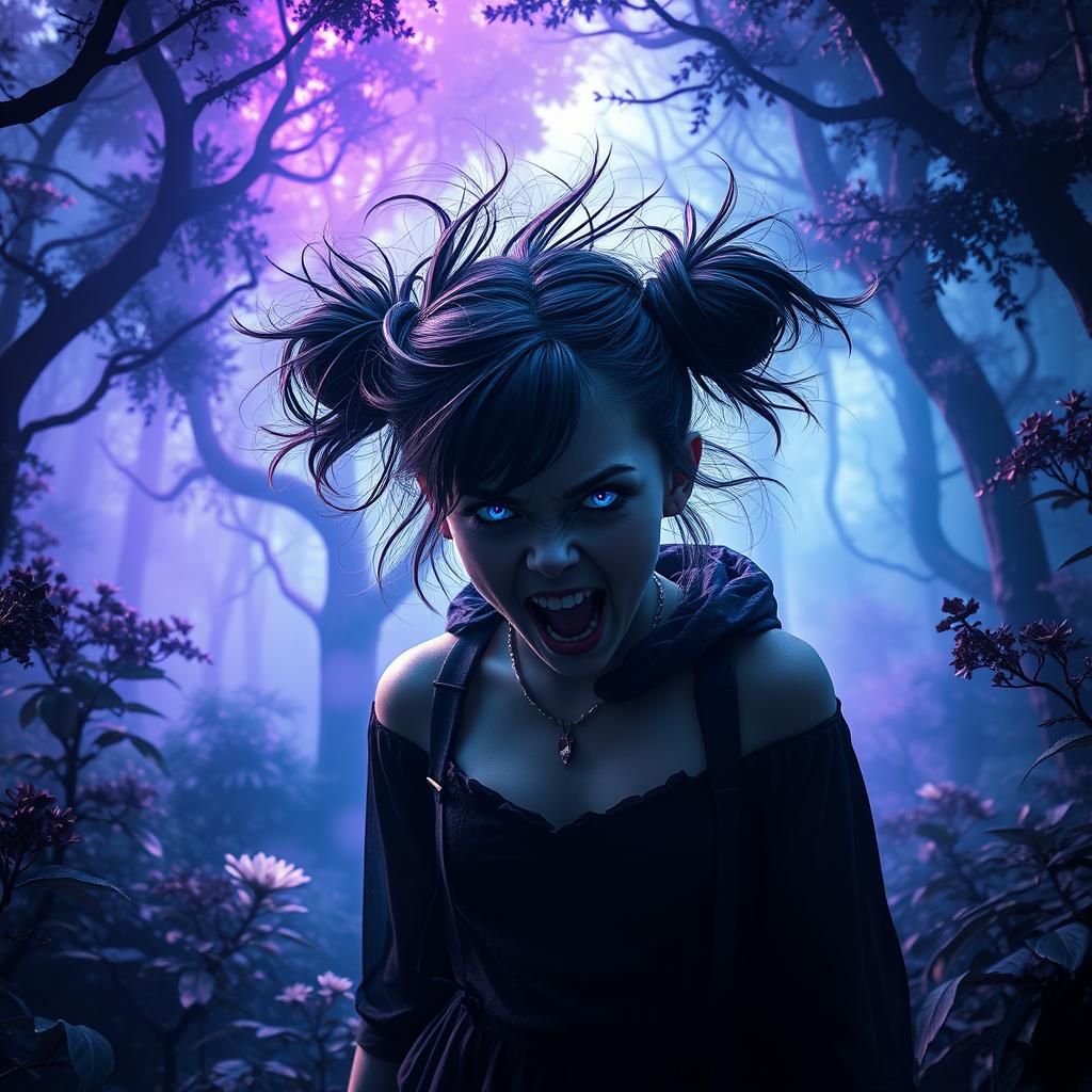 Gothic Banshee Creates a Forest