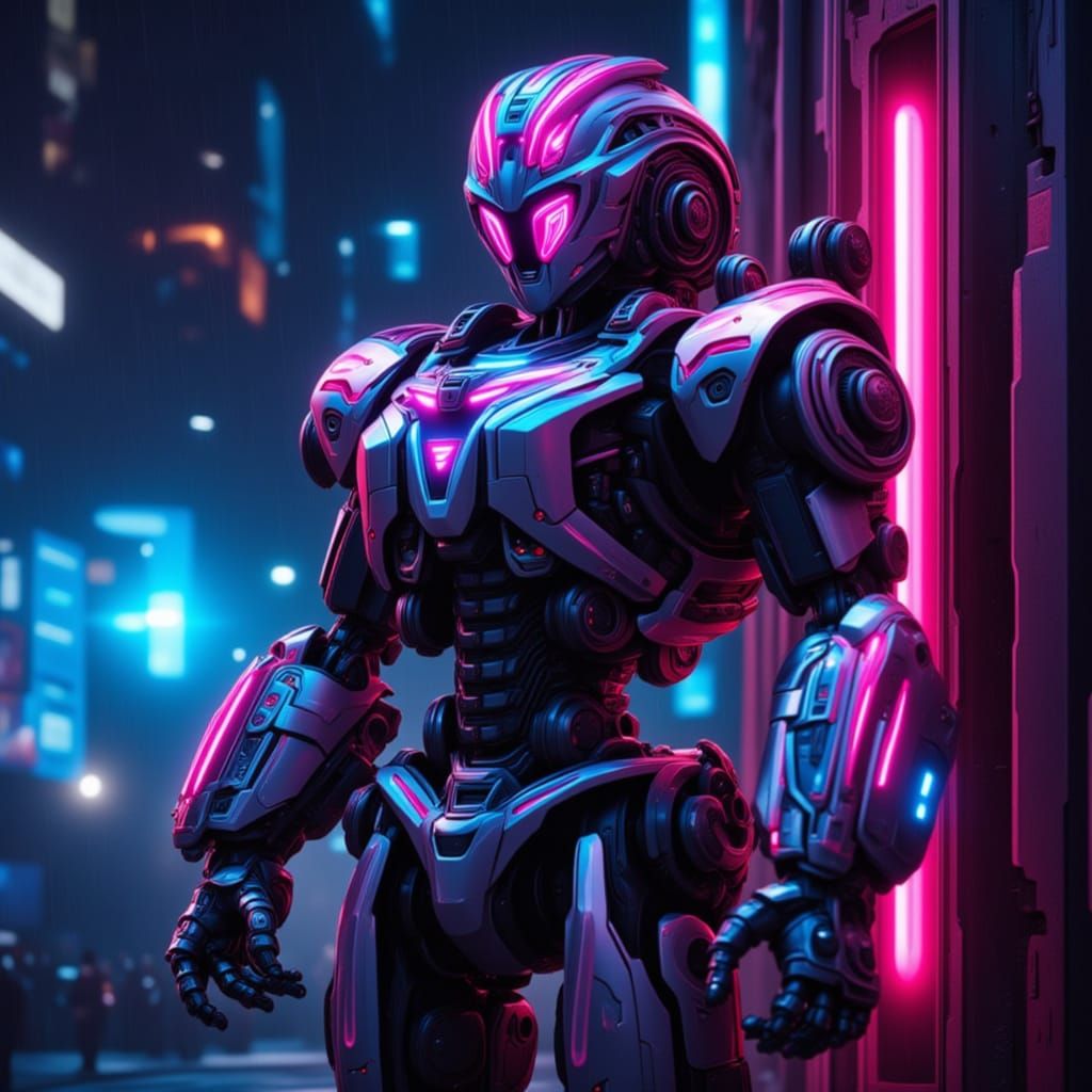 Cyberpunk Robot