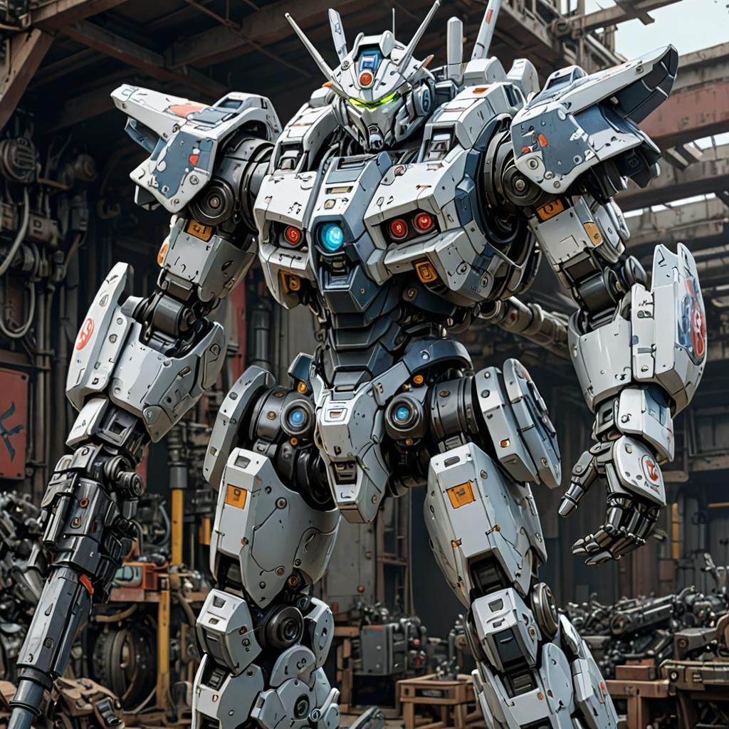 Studio Ghibli Mecha Gears Up for Combat