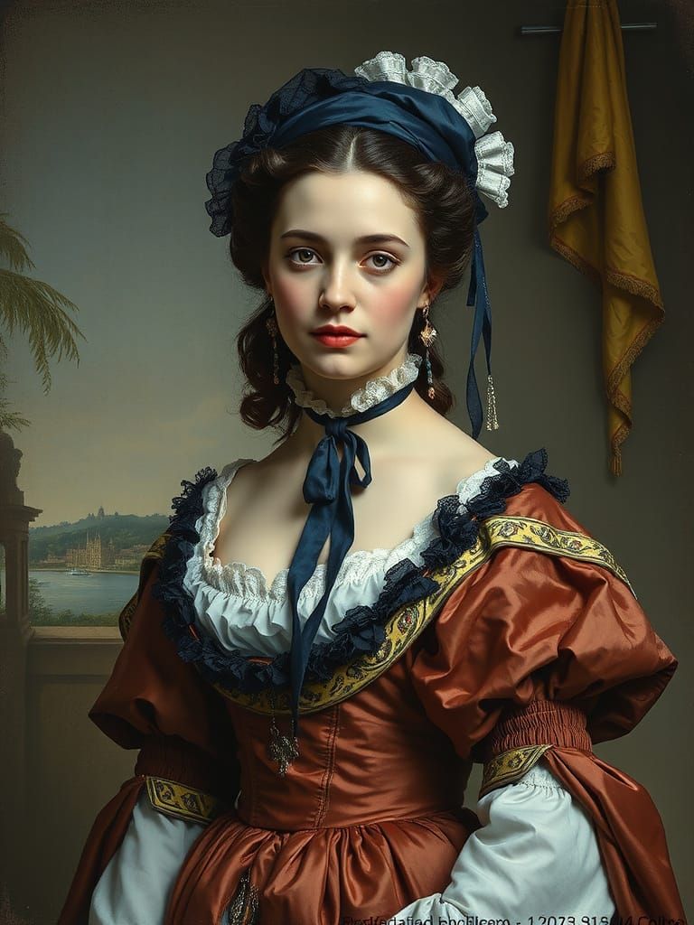 Baroque Mother of Misery with Rococo Elements