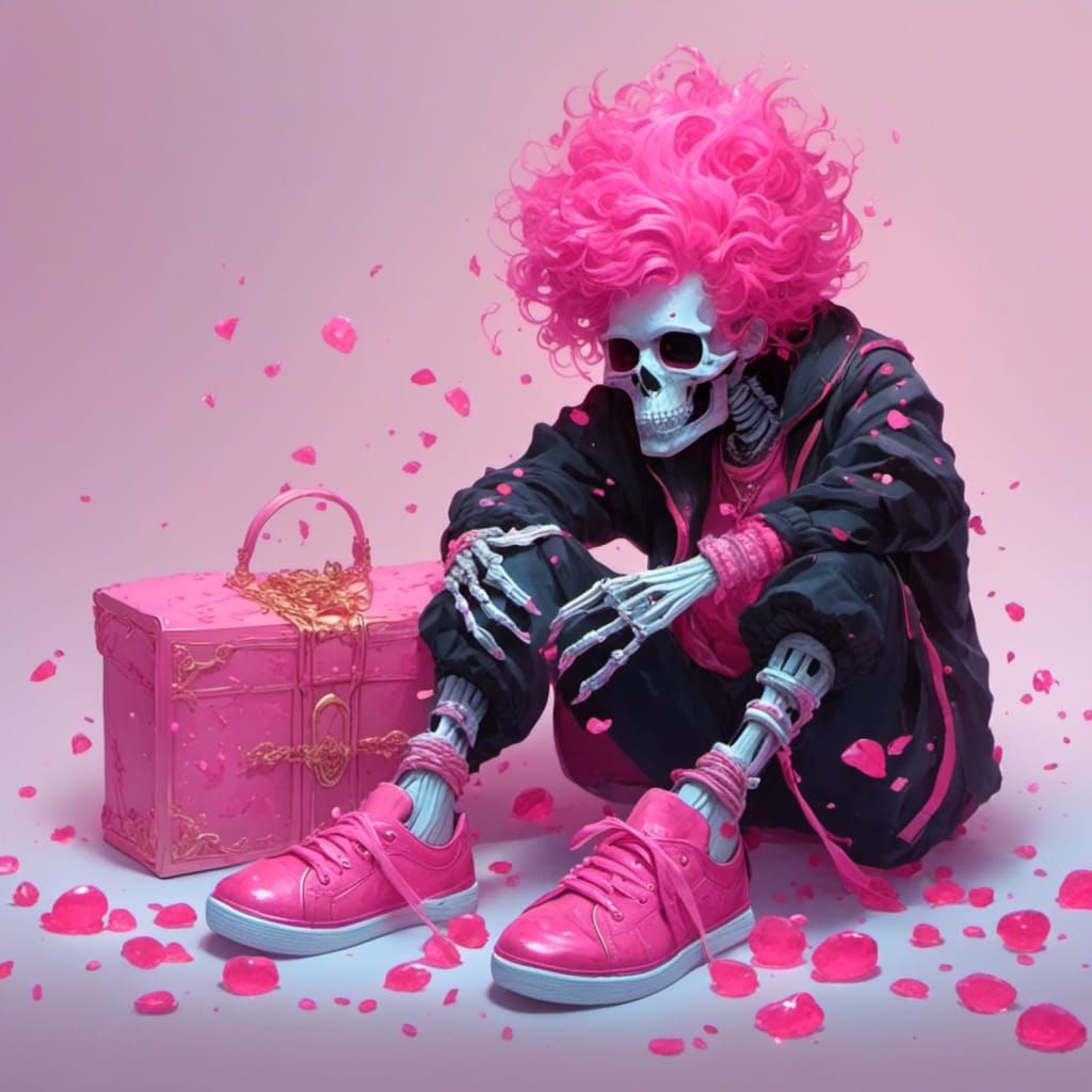 Sans the Skeleton with Pink Slippers