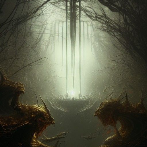 Elden Ring Masterpiece in Dark Fantasy Style