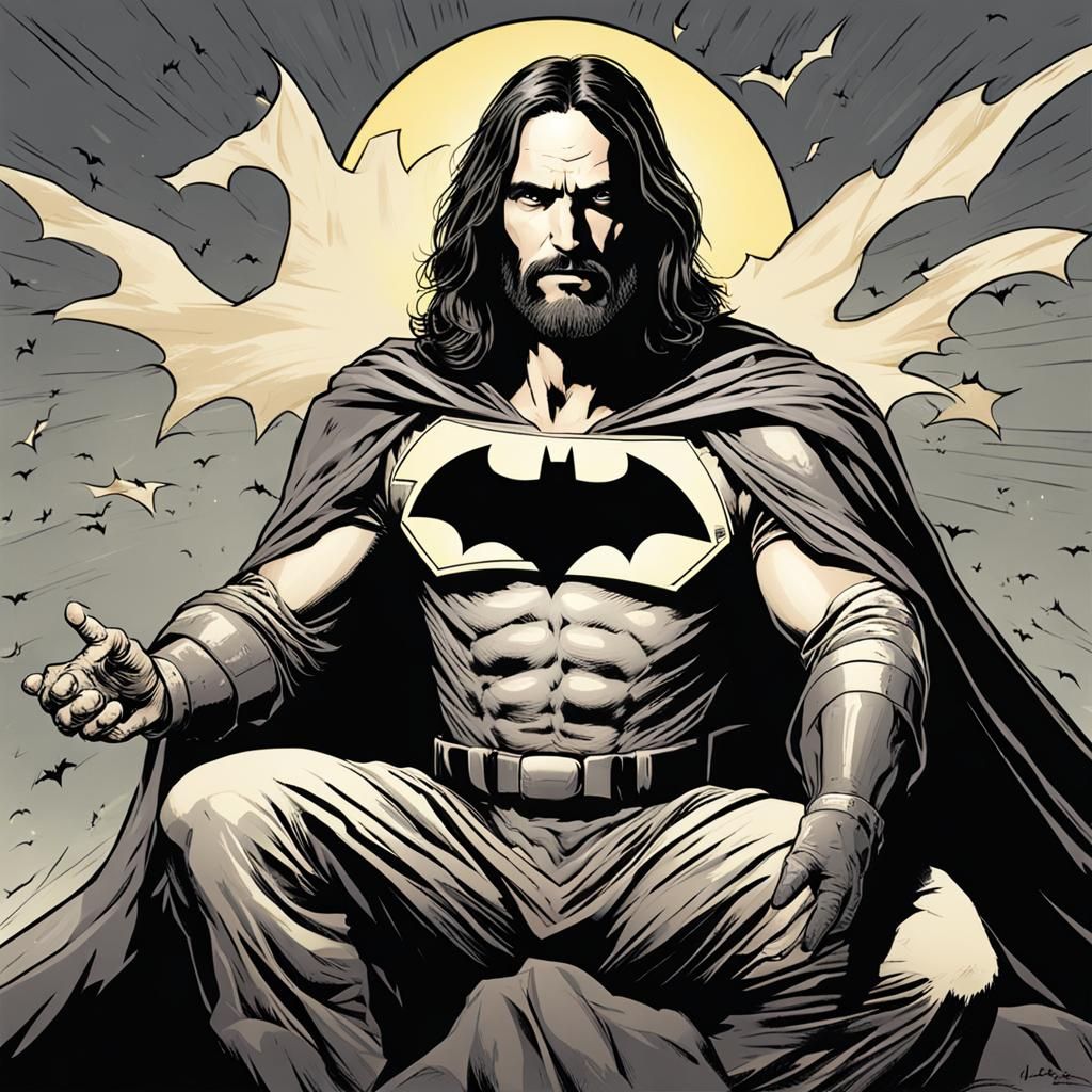 Jesus as Batman: A Superhero Mashup
