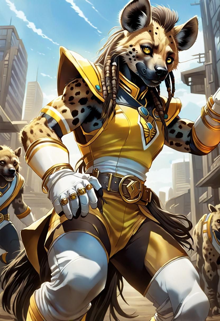 Hyena Superheroine Leads Charge in Comic Book Art