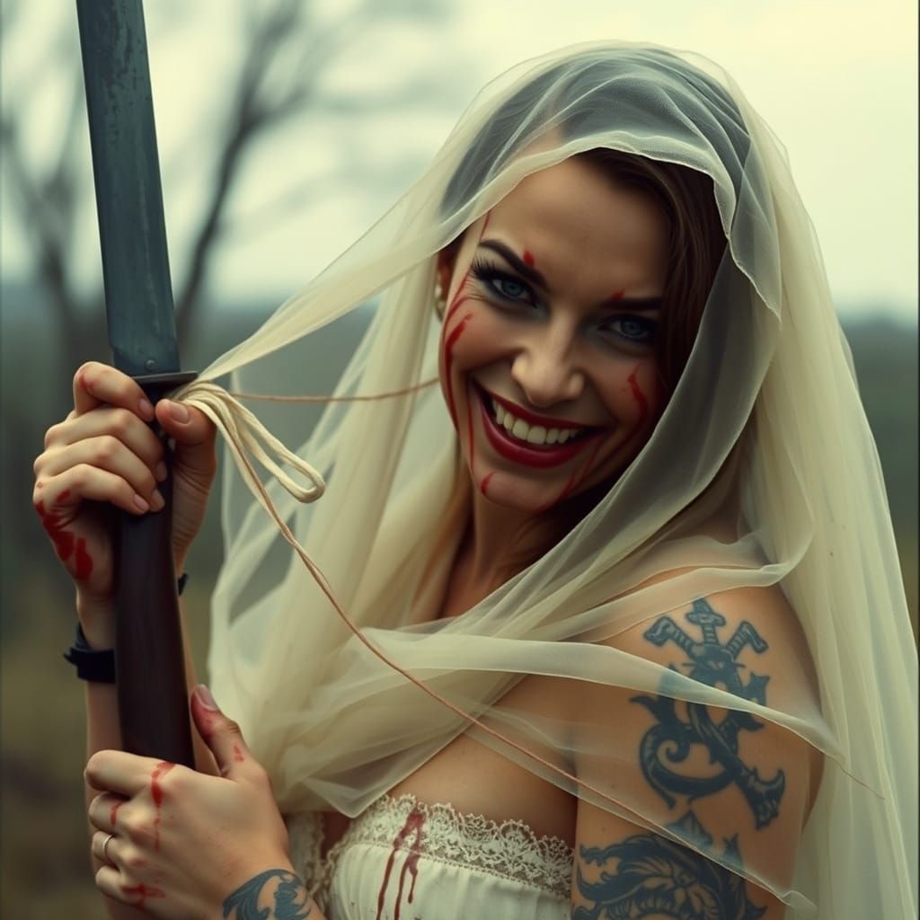 Crimson Bride: A Haunting Cinematic Vision