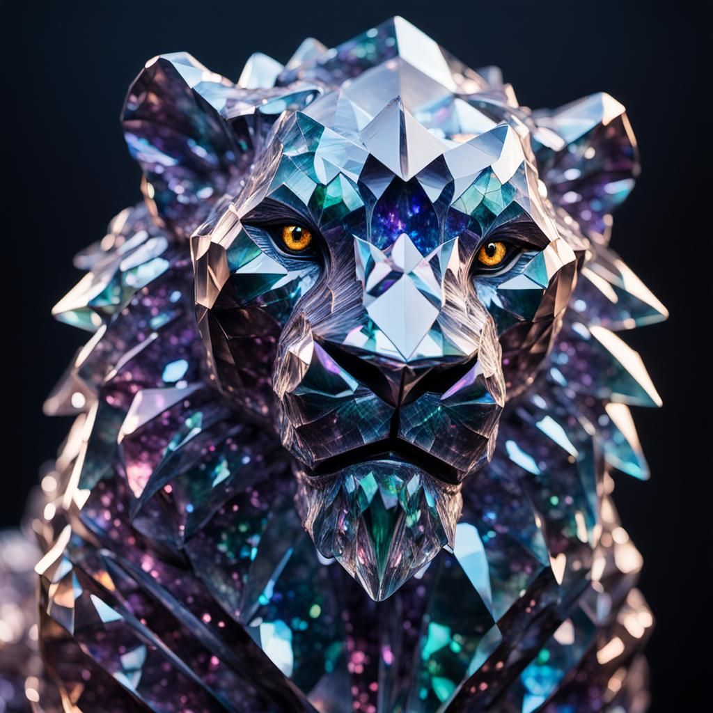 Crystaline Chimera's various crystalline elements are portrayed with breathtaking clarity