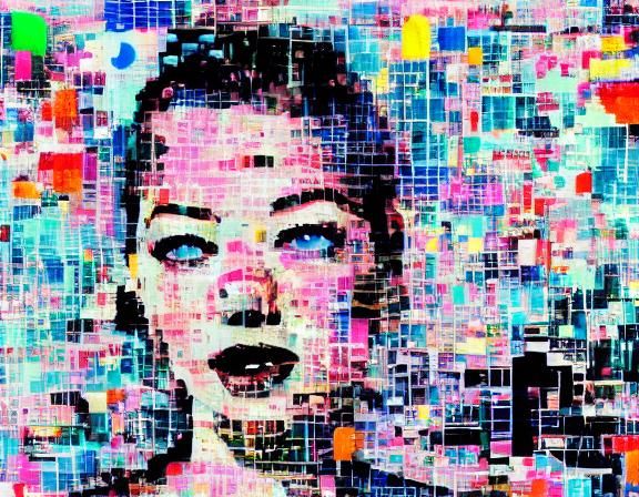 Monochrome Breakdancer in Synthwave Pixel Art Style