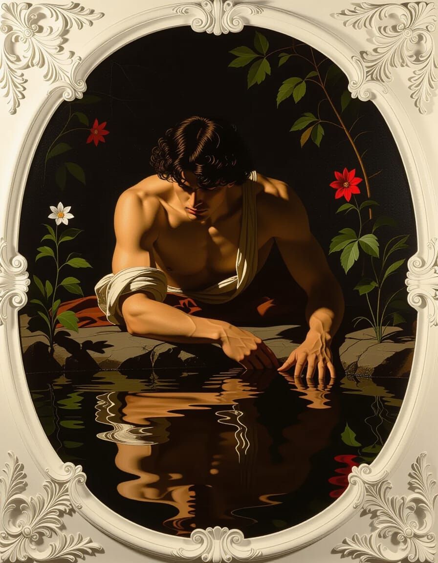Disappointed Narcissist by Caravaggio